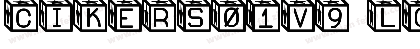 cikers01v9 logo cikers01v9 logo字体转换